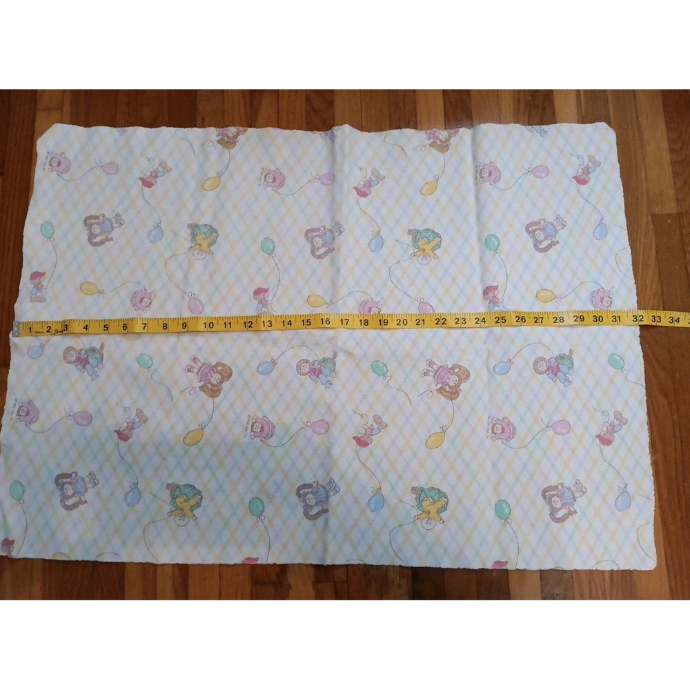 Vintage 1983 Cabbage Patch Baby Changing Table Mat Rare HTF 80s Kidcore Retro - Picture 7 of 10